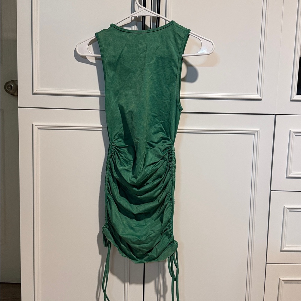 ZARA RUCHED SEAMLESS DRESS - Picture 4 of 7